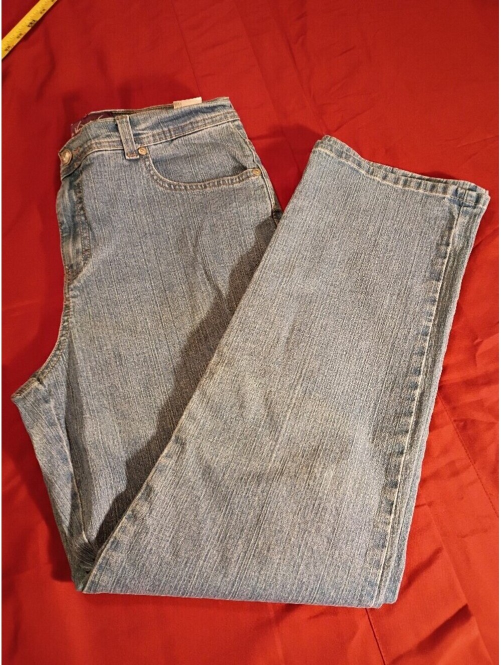 Gloria Vanderbilt Women's Light Blue Denim Jeans Size 10